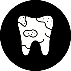 Decayed Glyph Inverted Icon