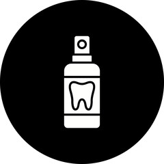 Freshener Glyph Inverted Icon