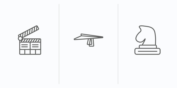 outline icons set. thin line icons such as , vector. linear icon sheet can be used web and