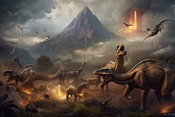 Gordijnen dinosaur © justagirl