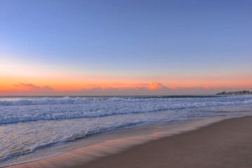 Sunrise on the beach