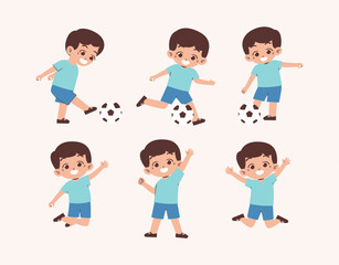 Fototapeta premium Happy Boy Kids