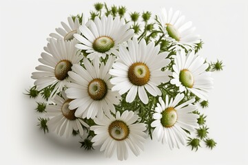 Bouquet of white daisies (Generative AI)
