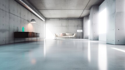 Fototapeta premium illuminated interior design wallpaper, industrial art background.