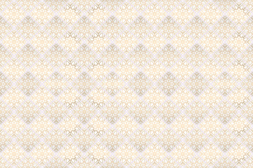 seamless mandala pattern vector background 