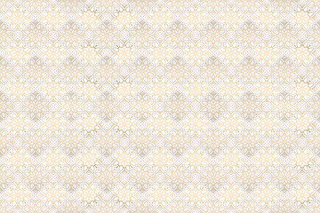 seamless mandala pattern vector background 