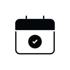 Calendar icon vector stock.