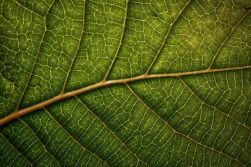 Obraz premium green leaf texture