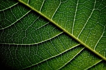 Obraz premium green leaf texture