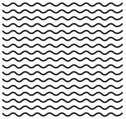 Abstract line pattern. Wave line pattern design.