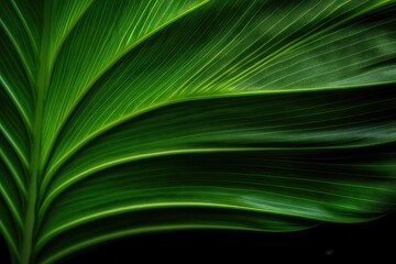 green leaf background