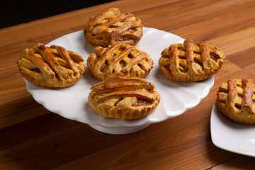 Tartas de manzana.