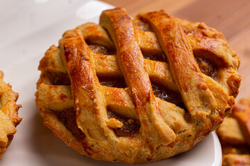 Tarta de manzana.