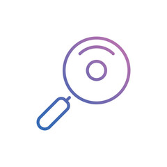 Search icon vector stock.