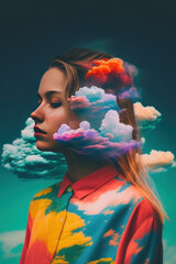 portrait of a woman in a dress