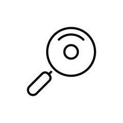 Search icon vector stock.