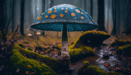 Fototapeta premium Muschroom Generate Ai