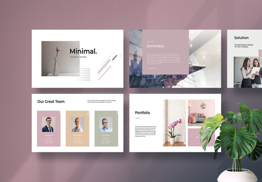 Minimal Presentation Layout