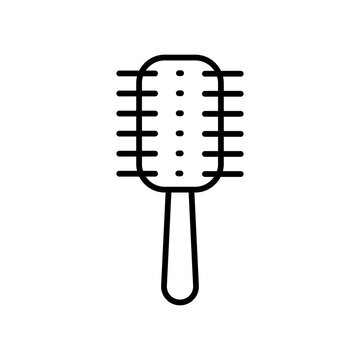 recommend clip art: comb outline vector icon comb stock vector icon for web, mobile app and ui design