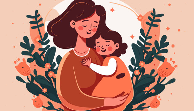 Mother's day vector illustration