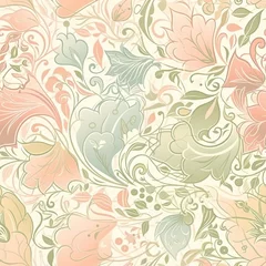 Digitales Papier. Blumen nahtloses Muster. Blumen Hintergrund. Frühling digitales Papier. Florales digitales Papier. Delicate floral seamless pattern. AI generated. © Gogi