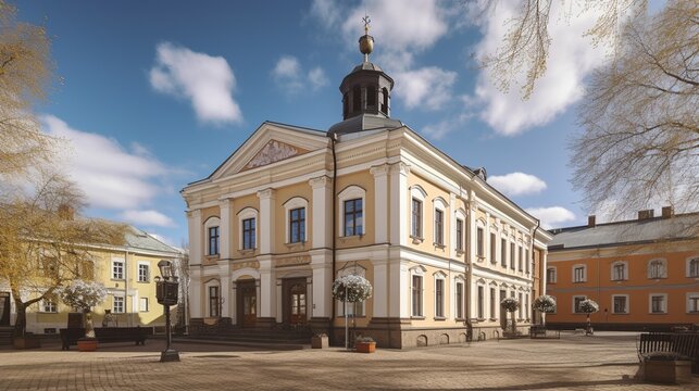  Estonia Tartu Town Hall