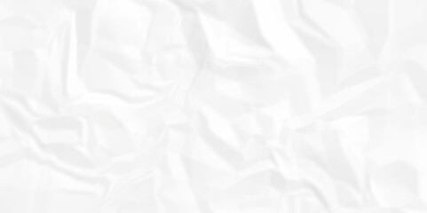 White crumpled paper texture. Crumpled white wrikled blank paper texture and The texture of white paper is crumpled.	