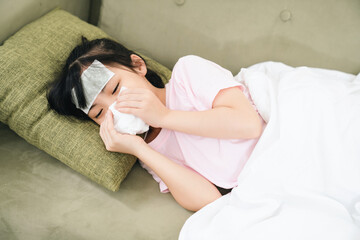 Image of Asian child at home