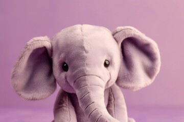 stuffed pink elephant baby