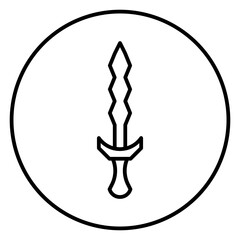 sword and shield icon
