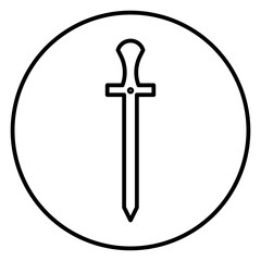 sword and shield icon