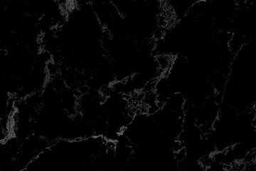 Black marble natural pattern for background