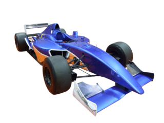 blue formula one transparent