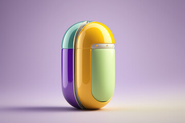 Lek przyszłości - kapsułka - the drug of the future - capsule - Generative 