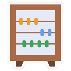 Abacus Sticker Icon