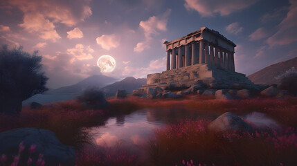 Obraz premium view of the cathedral of st james