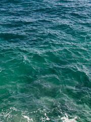 Natural background of azure sea watercloseup , French Riviera