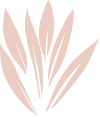 Abstract blotch shape. Liquid boho shape elements.