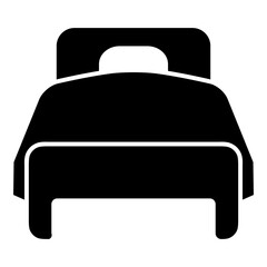 hotel bed icon