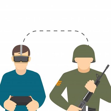 Virtual Reality Military Training Virtual Reality Game  
Video Animation