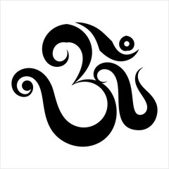 Obraz premium Aum (Om) The Holy Motif