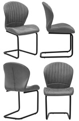 Office chair. Interior element. Isolated from the background. From different angles