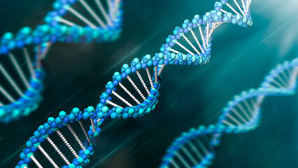 DNA background. Science, biology, chemistry