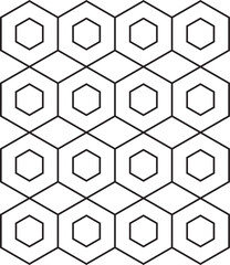 Simple Modern Geometric Pattern Vector