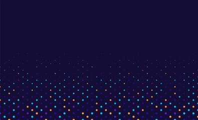 Abstract dotted banner background