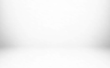 Empty white studio background. Design for displaying product