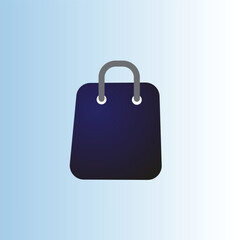 Realistic colorful shopping bags vector illustration