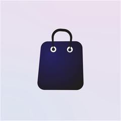 Realistic colorful shopping bags vector illustration