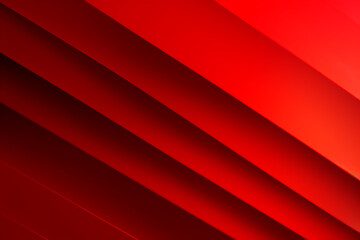 Red background with lines, Generative AI	