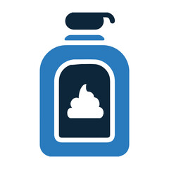 Cream, emulsion, lotion, lubricant, ointment icon
